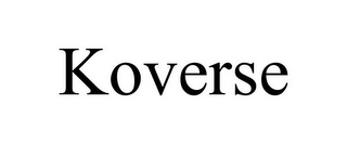 KOVERSE