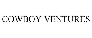 COWBOY VENTURES