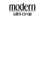 MODERN SALES CO-OP
