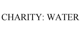 CHARITY: WATER