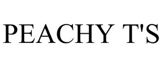 PEACHY T'S