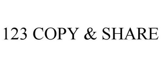123 COPY & SHARE