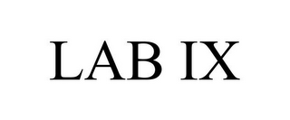 LAB IX