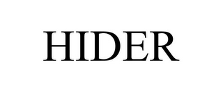 HIDER