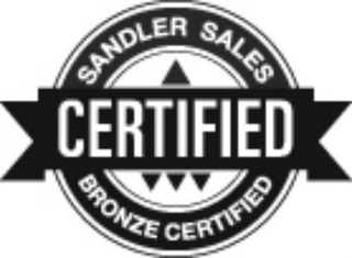 SANDLER SALES BRONZE CERTIFIED CERTIFIED