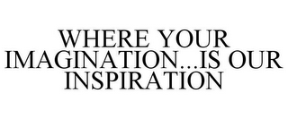 WHERE YOUR IMAGINATION...IS OUR INSPIRATION