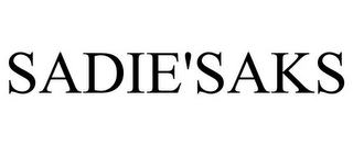 SADIE'SAKS