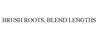 BRUSH ROOTS, BLEND LENGTHS