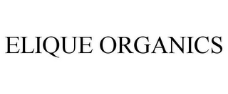 ELIQUE ORGANICS