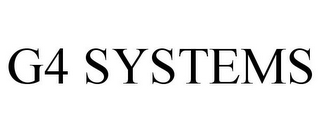 G4 SYSTEMS