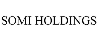 SOMI HOLDINGS