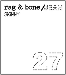 RAG & BONE / JEAN SKINNY 27
