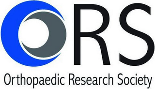 ORS ORTHOPAEDIC RESEARCH SOCIETY