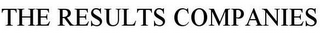 THE RESULTS COMPANIES