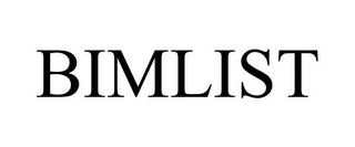 BIMLIST