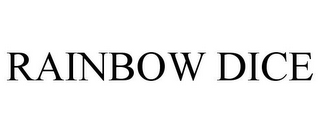 RAINBOW DICE