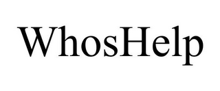 WHOSHELP