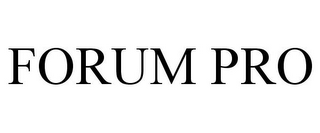 FORUM PRO