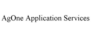 AGONE APPLICATION SERVICES