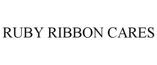 RUBY RIBBON CARES