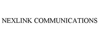 NEXLINK COMMUNICATIONS