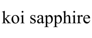 KOI SAPPHIRE