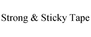 STRONG & STICKY TAPE