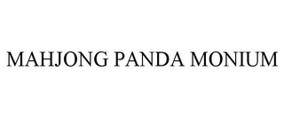 MAHJONG PANDA MONIUM