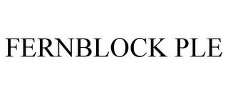 FERNBLOCK PLE