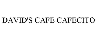 DAVID'S CAFE CAFECITO