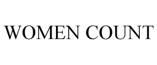 WOMEN COUNT