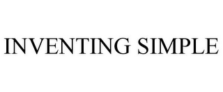 INVENTING SIMPLE