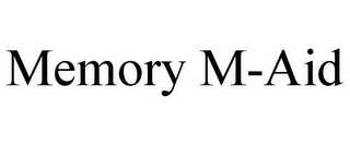 MEMORY M-AID
