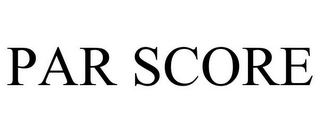 PAR SCORE