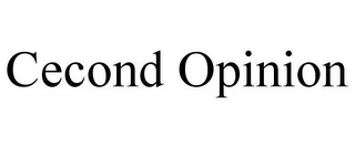 CECOND OPINION