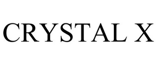 CRYSTAL X