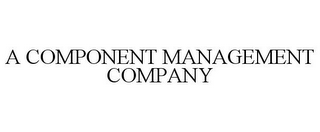 A COMPONENT MANAGEMENT COMPANY