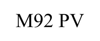 M92 PV
