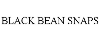 BLACK BEAN SNAPS