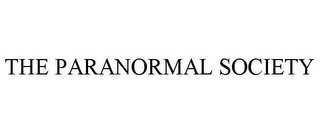 THE PARANORMAL SOCIETY