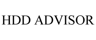 HDD ADVISOR