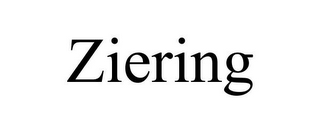 ZIERING