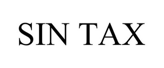 SIN TAX