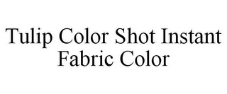 TULIP COLOR SHOT INSTANT FABRIC COLOR