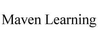 MAVEN LEARNING