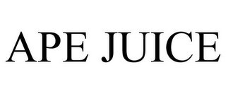 APE JUICE