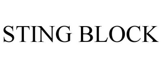 STING BLOCK