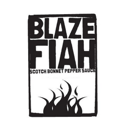 BLAZE FIAH SCOTCH BONNET PEPPER SAUCE
