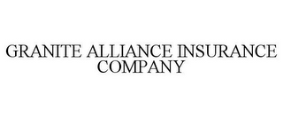 GRANITE ALLIANCE INSURANCE COMPANY