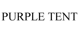 PURPLE TENT